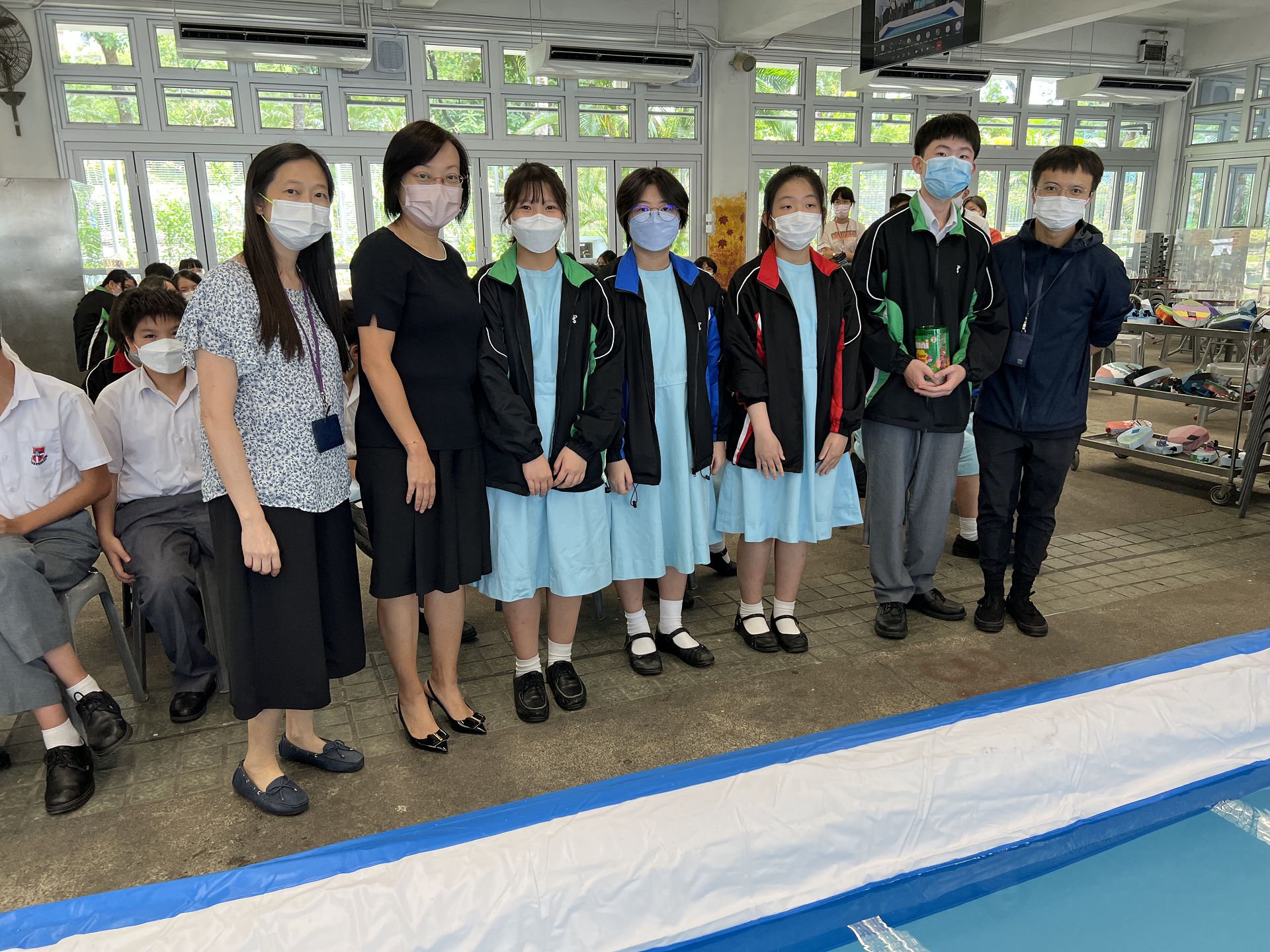 接力賽季軍1B班
