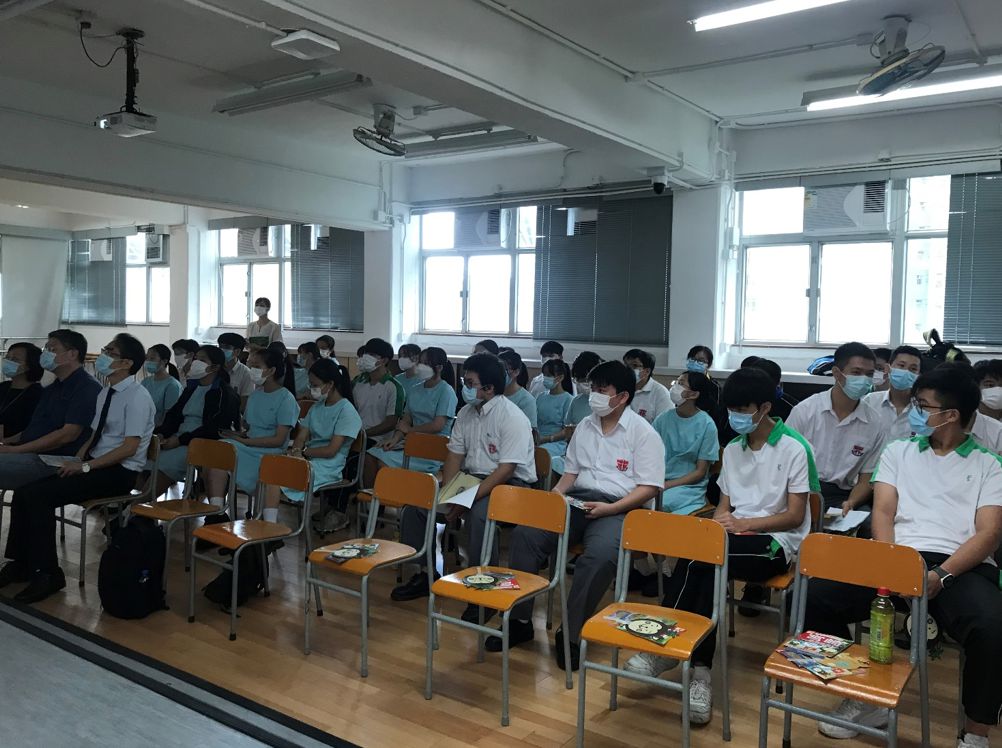 5同學們全情投入是次虛擬交流團