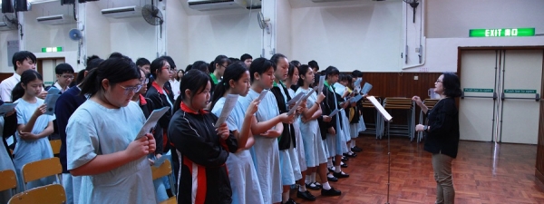 2018-2019年度 散學祈禱會