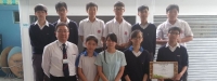 公益少年團團員獲頒發獎章